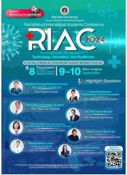 Ramathibodi International Academic Conference (RIAC) 2024